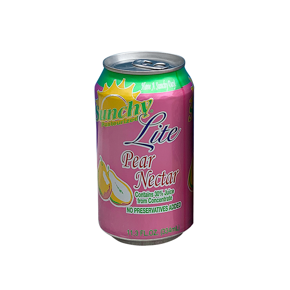 Sunchy Pear Nectar Lite Sunshine Bottling Company