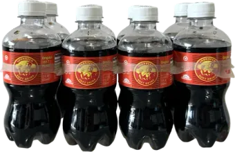 Eight pack, plastic bottles