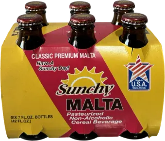 Six pack, glass